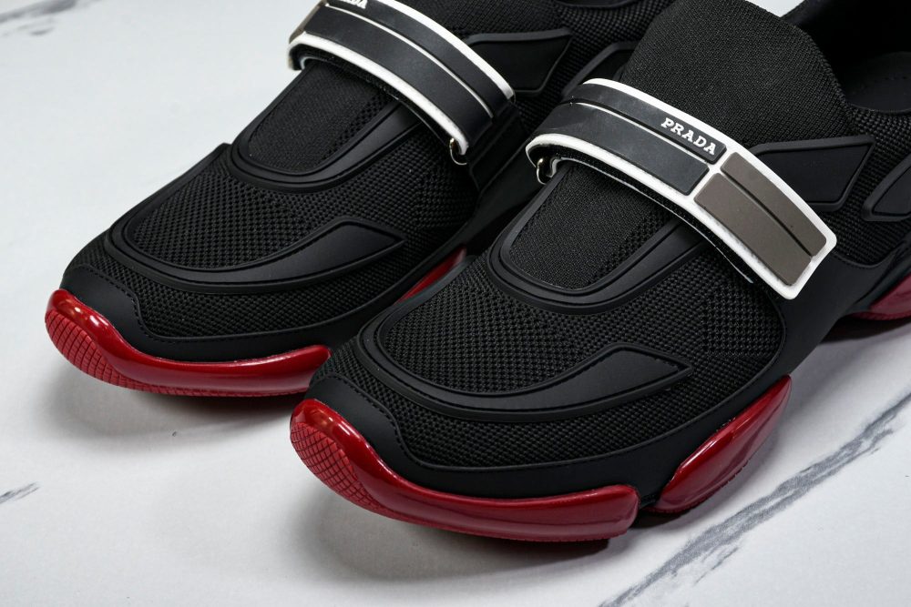 Prada Cloudburst Low 'Black Red' - Image 28