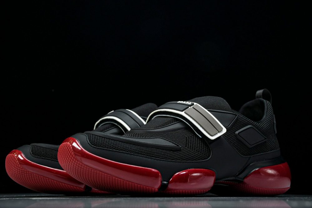 Prada Cloudburst Low 'Black Red' - Image 2