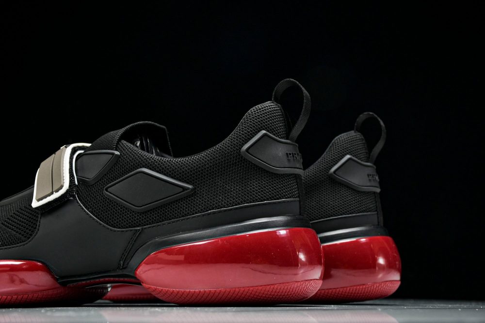 Prada Cloudburst Low 'Black Red' - Image 12