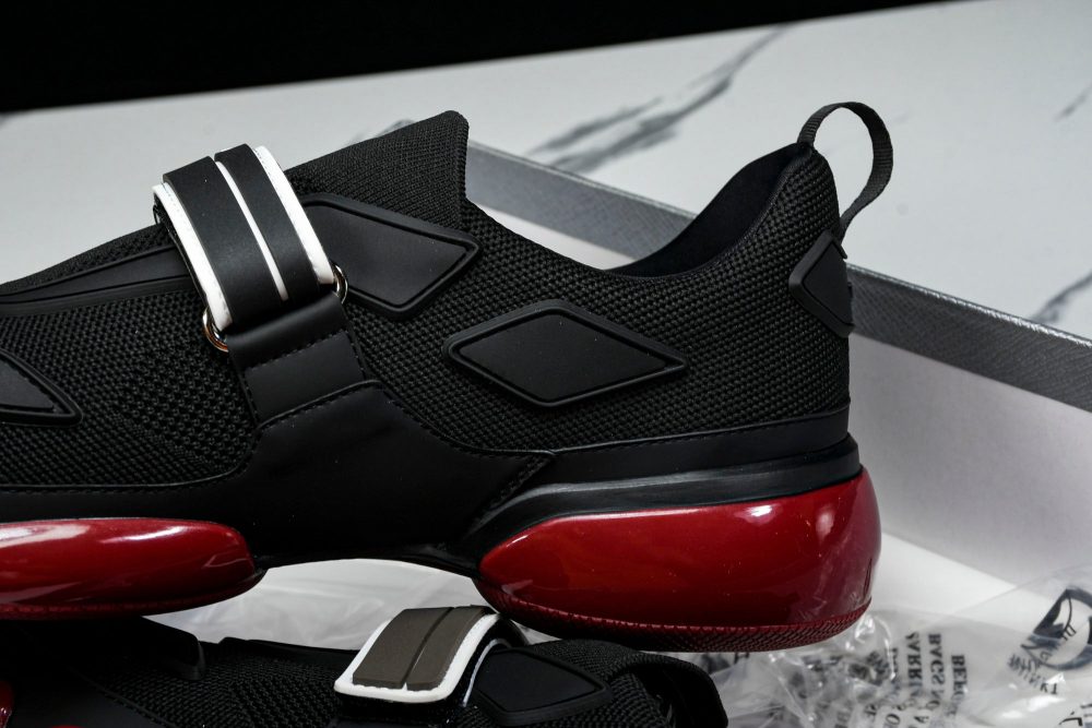 Prada Cloudburst Low 'Black Red' - Image 35