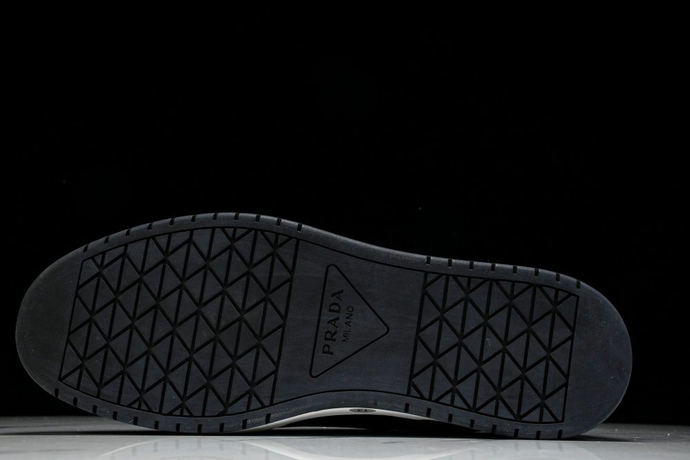 Prada Downtown Sneaker 'Black Red' - Image 6