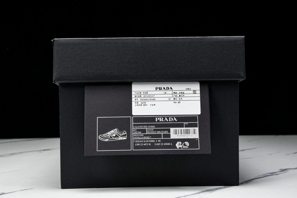 Prada Downtown Sneaker 'Black Red' - Image 29