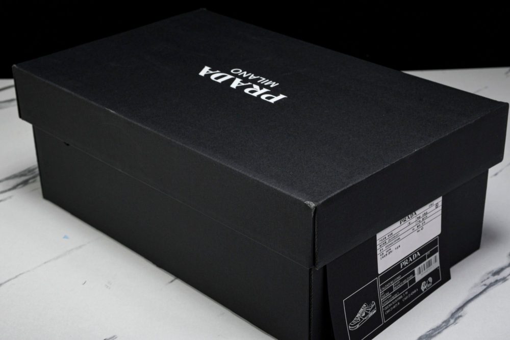 Prada Downtown Sneaker 'Black Red' - Image 30