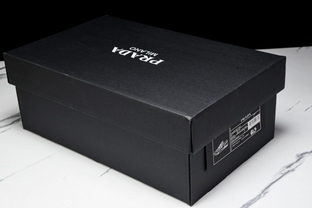 Prada Downtown Sneaker 'Black Red' - Image 20