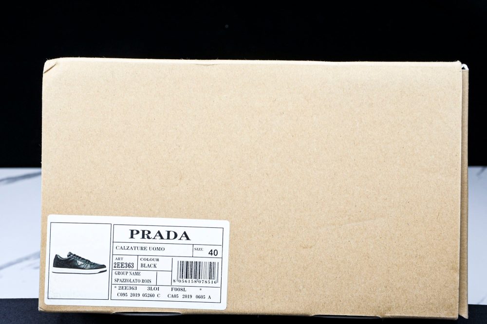 Prada Downtown Sneaker 'Black White' - Image 28