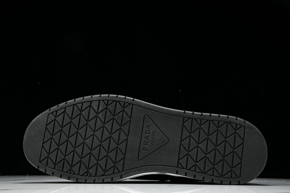 Prada Downtown Sneaker 'Black White' - Image 7