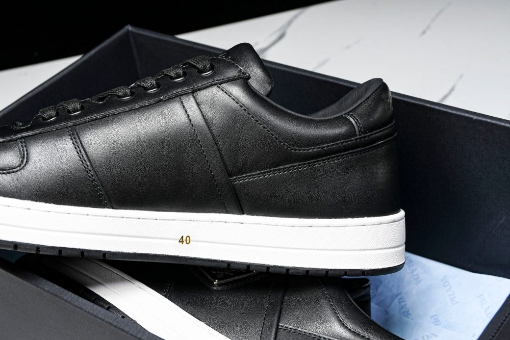 Prada Downtown Sneaker 'Black White' - Image 17