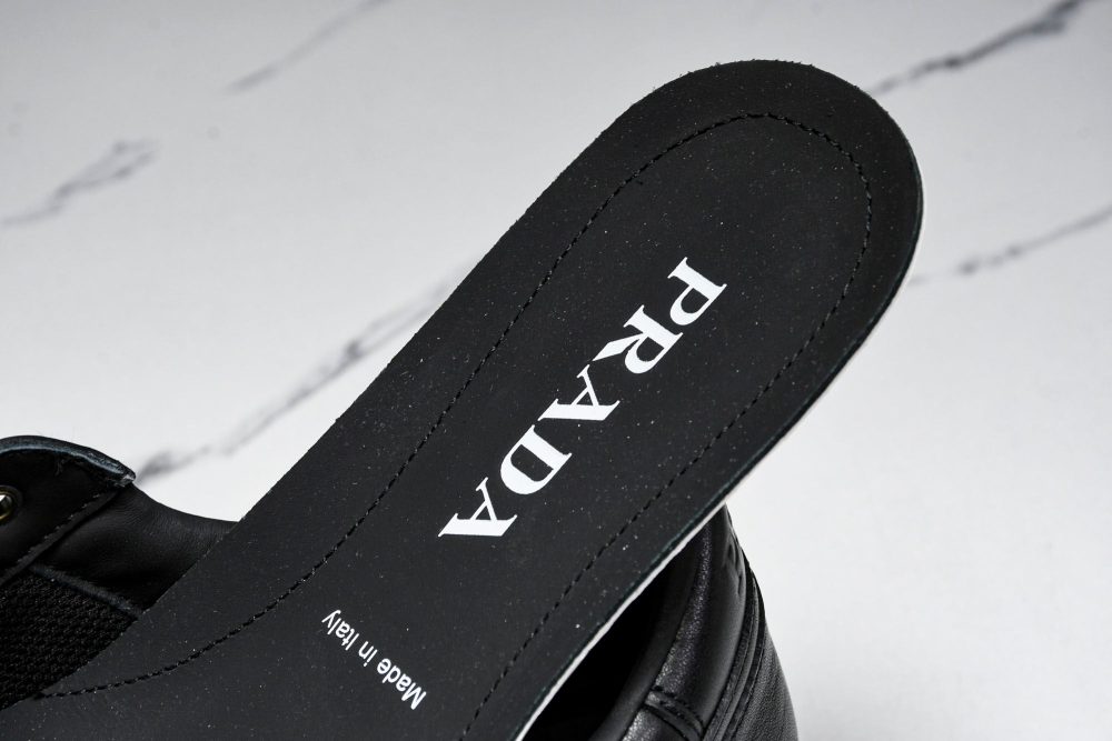 Prada Downtown Sneaker 'Black White' - Image 14