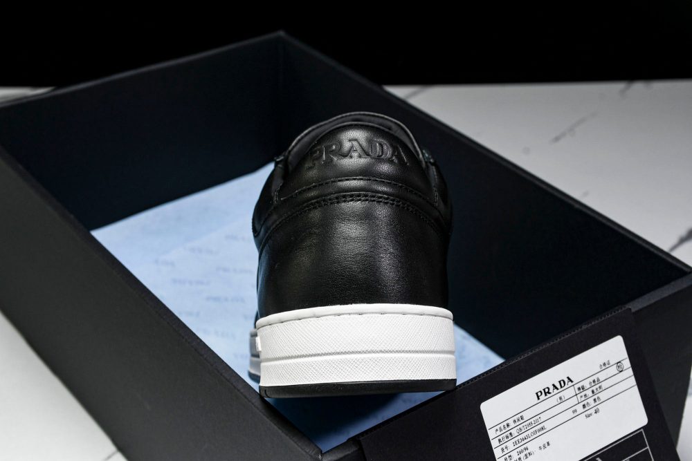 Prada Downtown Sneaker 'Black White' - Image 32