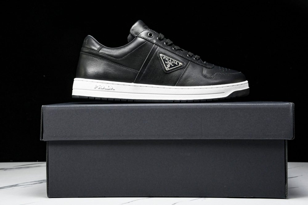 Prada Downtown Sneaker 'Black White' - Image 33