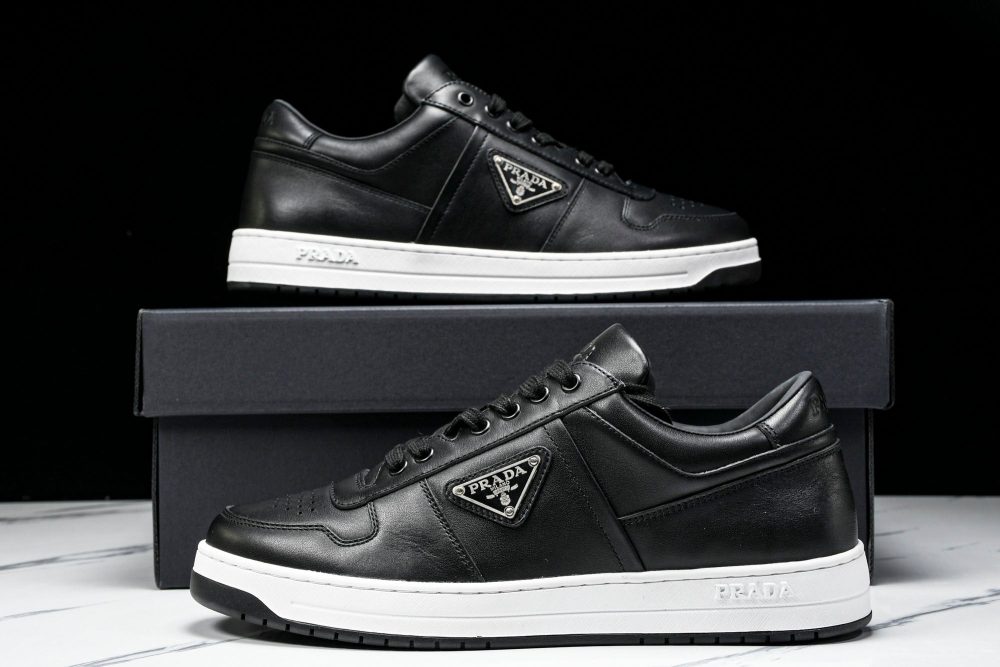 Prada Downtown Sneaker 'Black White' - Image 35