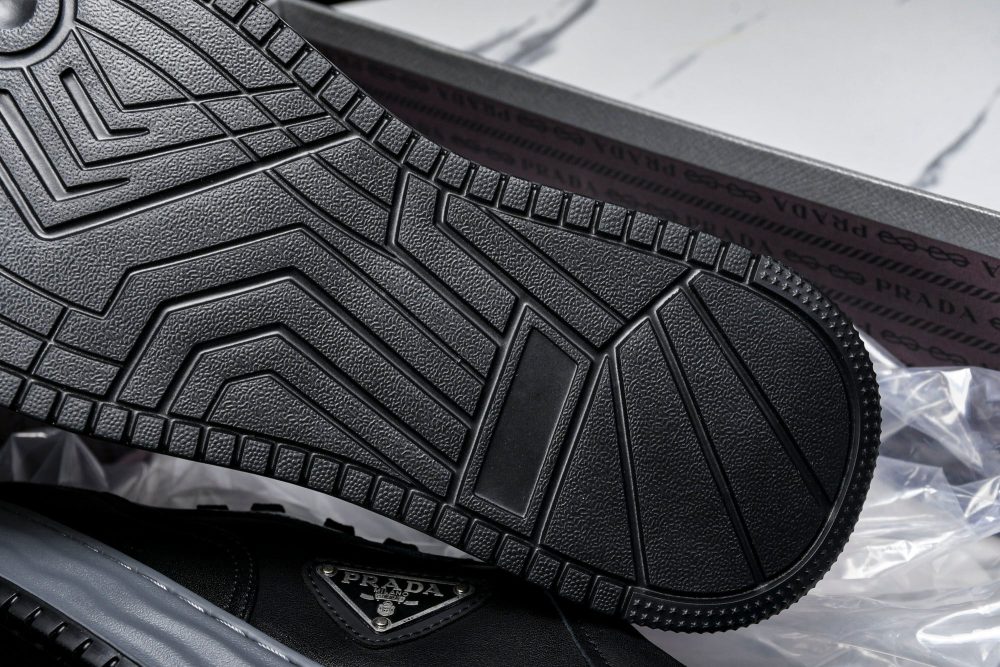Prada Downtown Sneaker 'Wavy Sole Black' - Image 22