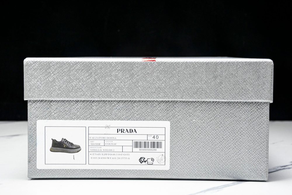 Prada Downtown Sneaker 'Wavy Sole Black' - Image 24