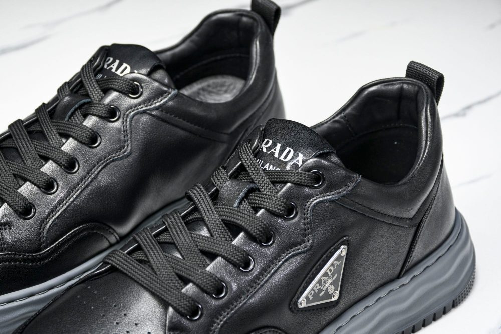 Prada Downtown Sneaker 'Wavy Sole Black' - Image 31