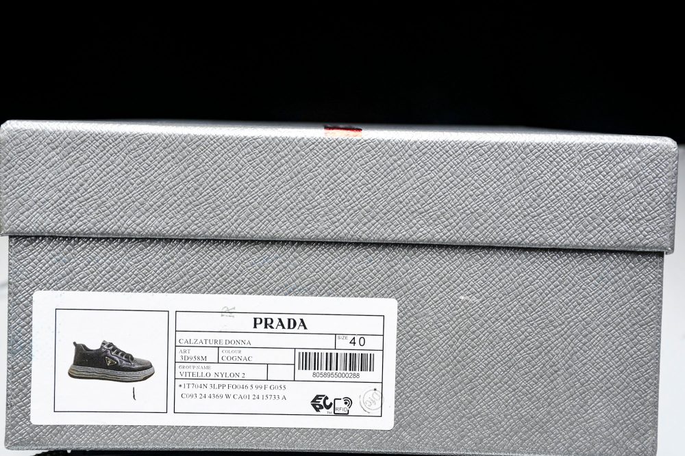 Prada Downtown Sneaker 'Wavy Sole Black' - Image 33