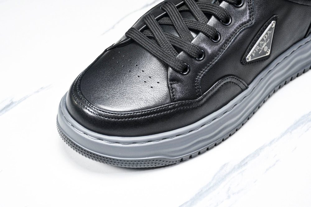 Prada Downtown Sneaker 'Wavy Sole Black' - Image 12