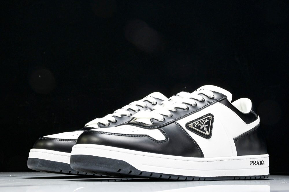 Prada Downtown Sneaker 'White Black' - Image 2