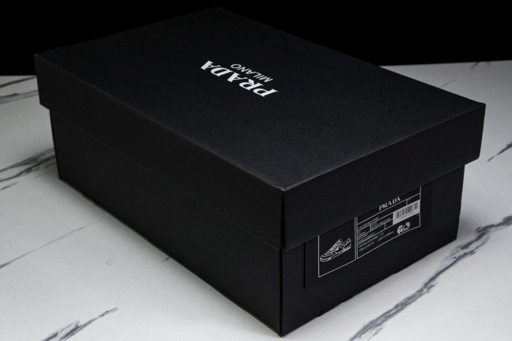 Prada Downtown Sneaker 'White Black' - Image 22