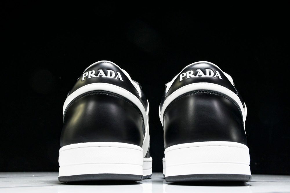 Prada Downtown Sneaker 'White Black' - Image 7