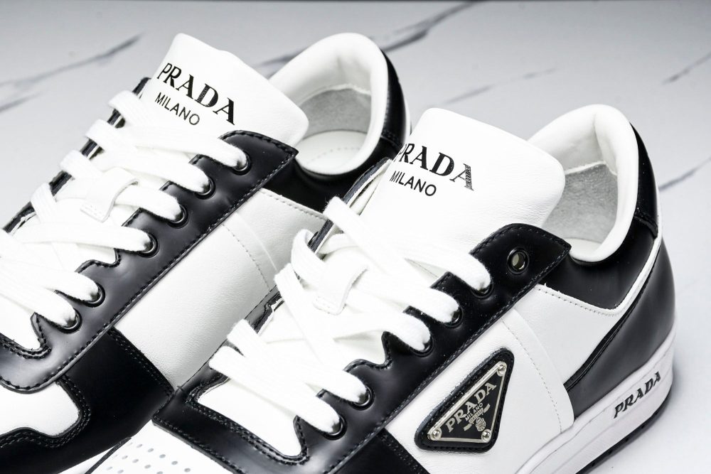 Prada Downtown Sneaker 'White Black' - Image 27