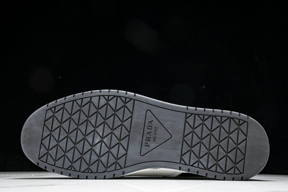 Prada Downtown Sneaker 'White Black' - Image 6