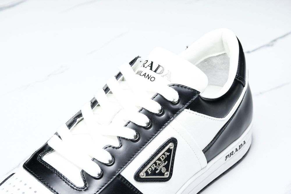 Prada Downtown Sneaker 'White Black' - Image 9