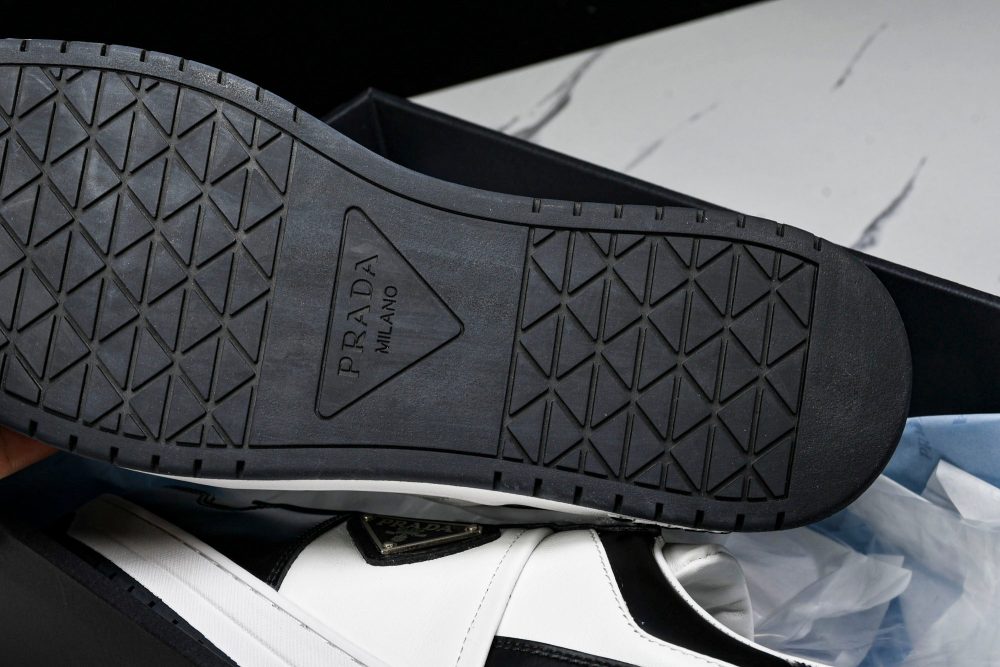 Prada Downtown Sneaker 'White Black' - Image 38