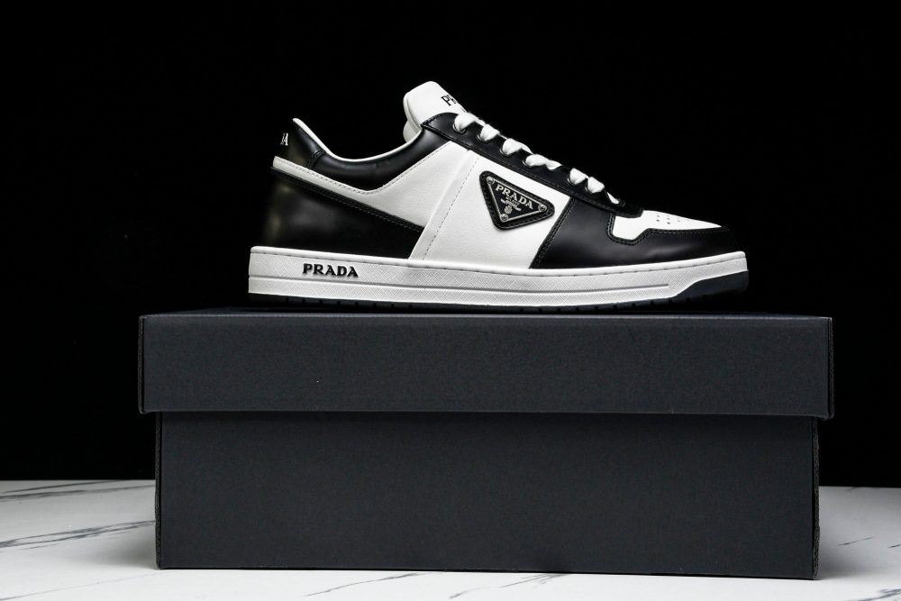 Prada Downtown Sneaker 'White Black' - Image 17