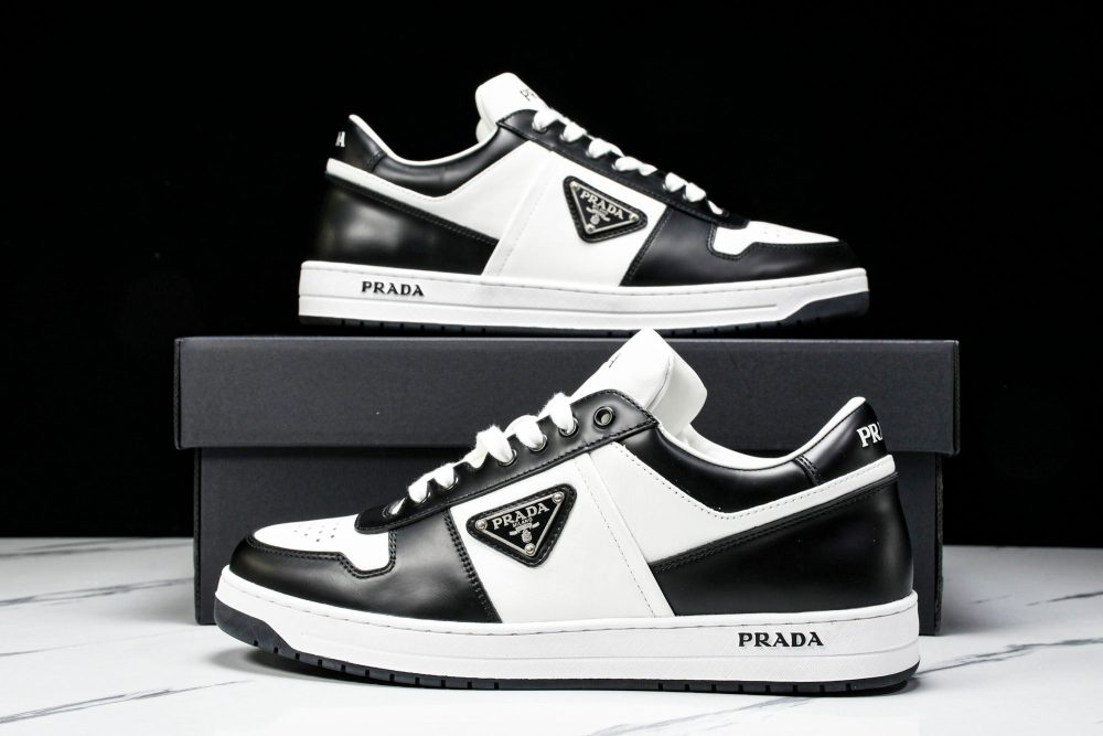 Prada Downtown Sneaker 'White Black' - Image 18