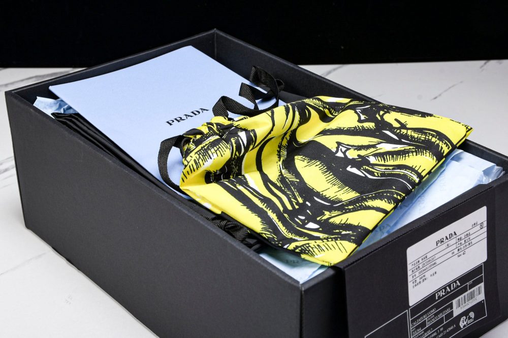 Prada Downtown Sneaker 'White Black' - Image 20