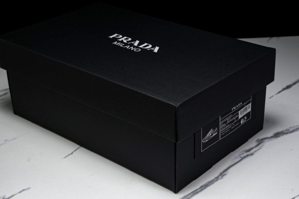Prada Downtown Sneaker 'White Red' - Image 28