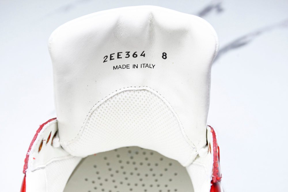 Prada Downtown Sneaker 'White Red' - Image 9