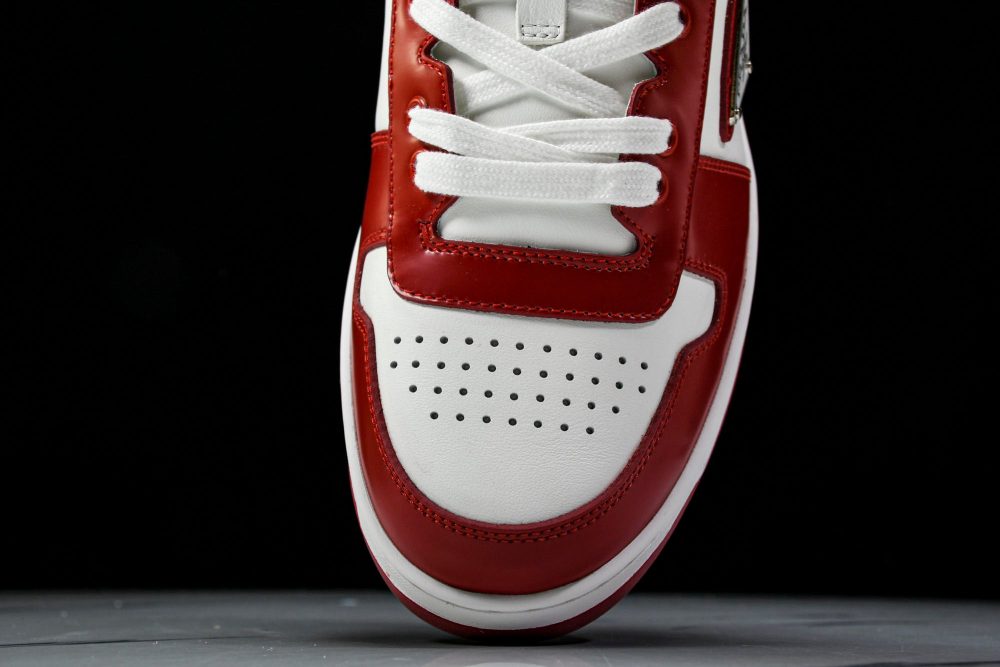 Prada Downtown Sneaker 'White Red' - Image 5
