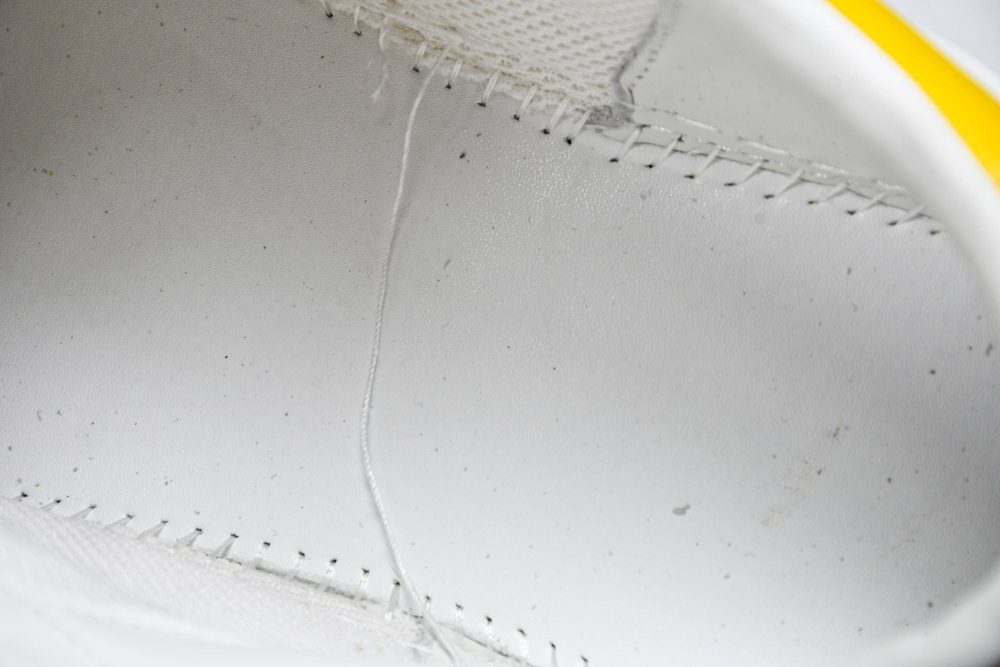 Prada Downtown Sneaker 'White Yellow' - Image 28