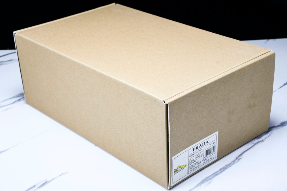 Prada Downtown Sneaker 'White Yellow' - Image 29