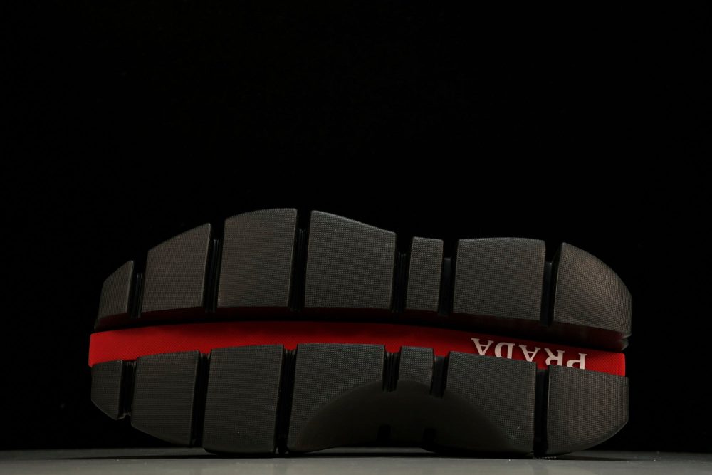 Prada Platform Chunky Sneaker 'Black' - Image 6