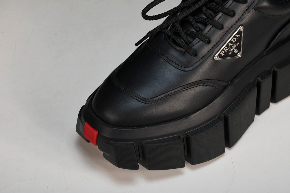 Prada Platform Chunky Sneaker 'Black' - Image 9