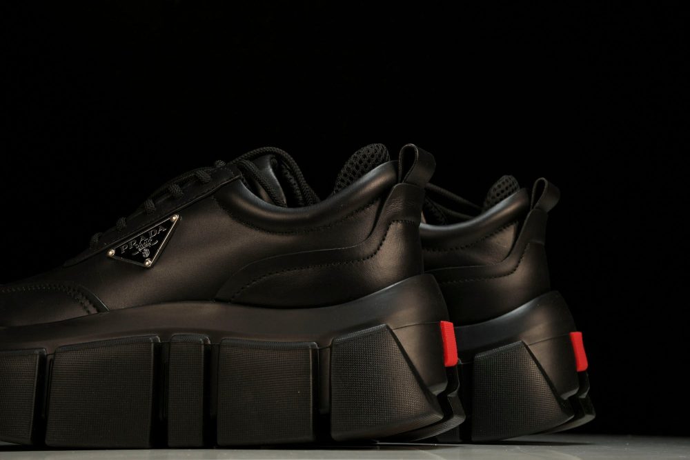 Prada Platform Chunky Sneaker 'Black' - Image 12