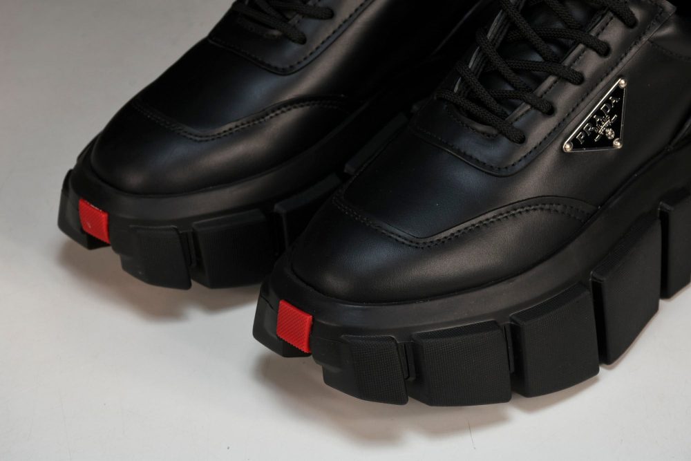 Prada Platform Chunky Sneaker 'Black' - Image 23