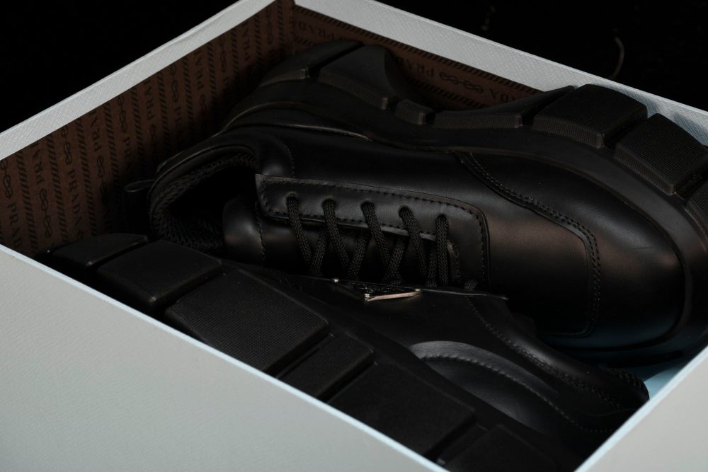 Prada Platform Chunky Sneaker 'Black' - Image 20