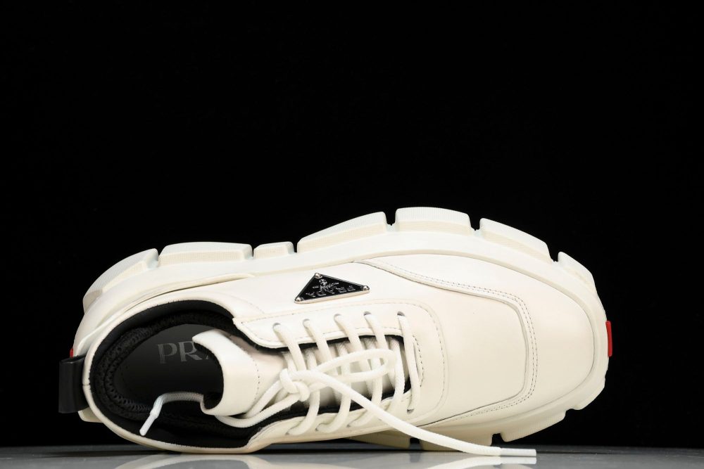 Prada Platform Chunky Sneaker 'Cream' - Image 4