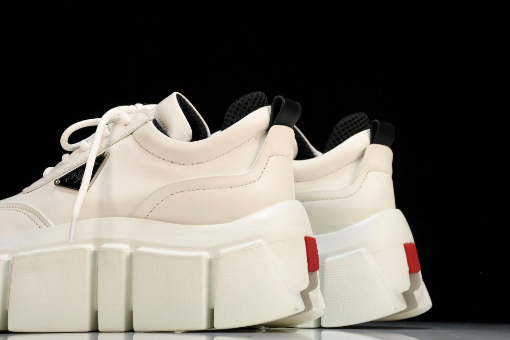 Prada Platform Chunky Sneaker 'Cream' - Image 10