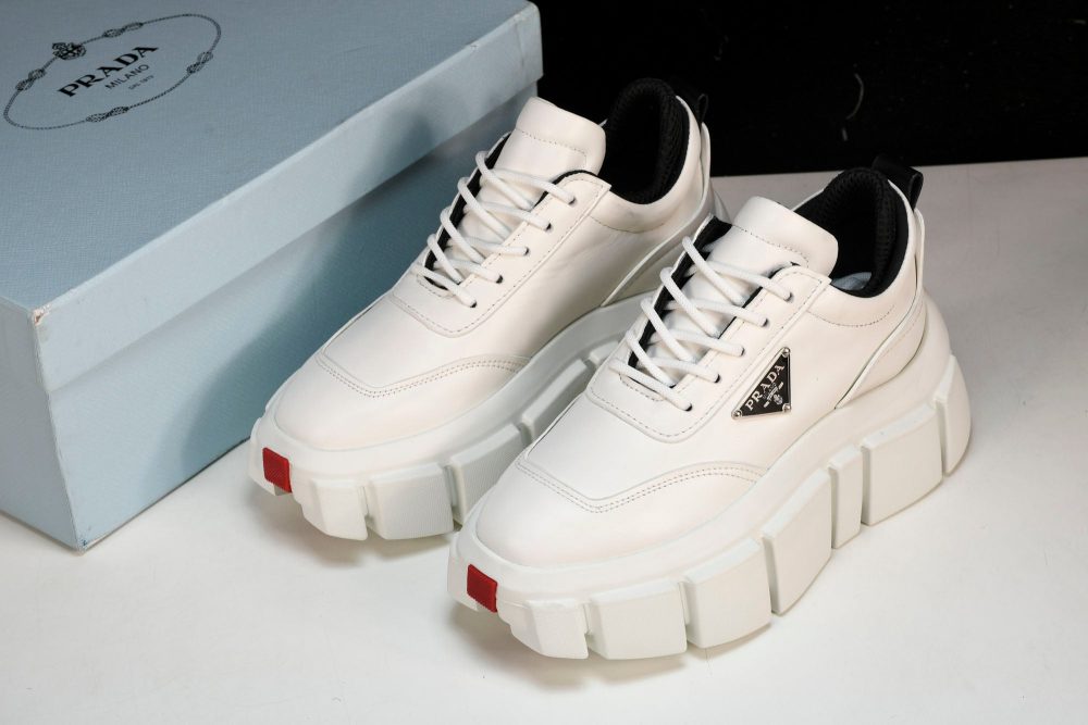 Prada Platform Chunky Sneaker 'Cream' - Image 24