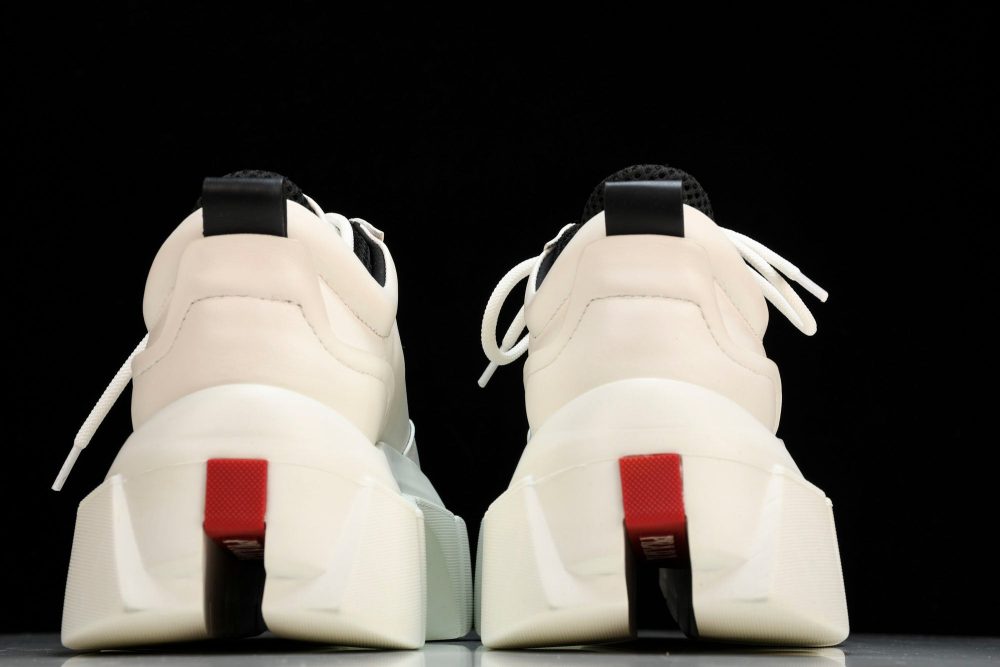 Prada Platform Chunky Sneaker 'Cream' - Image 6