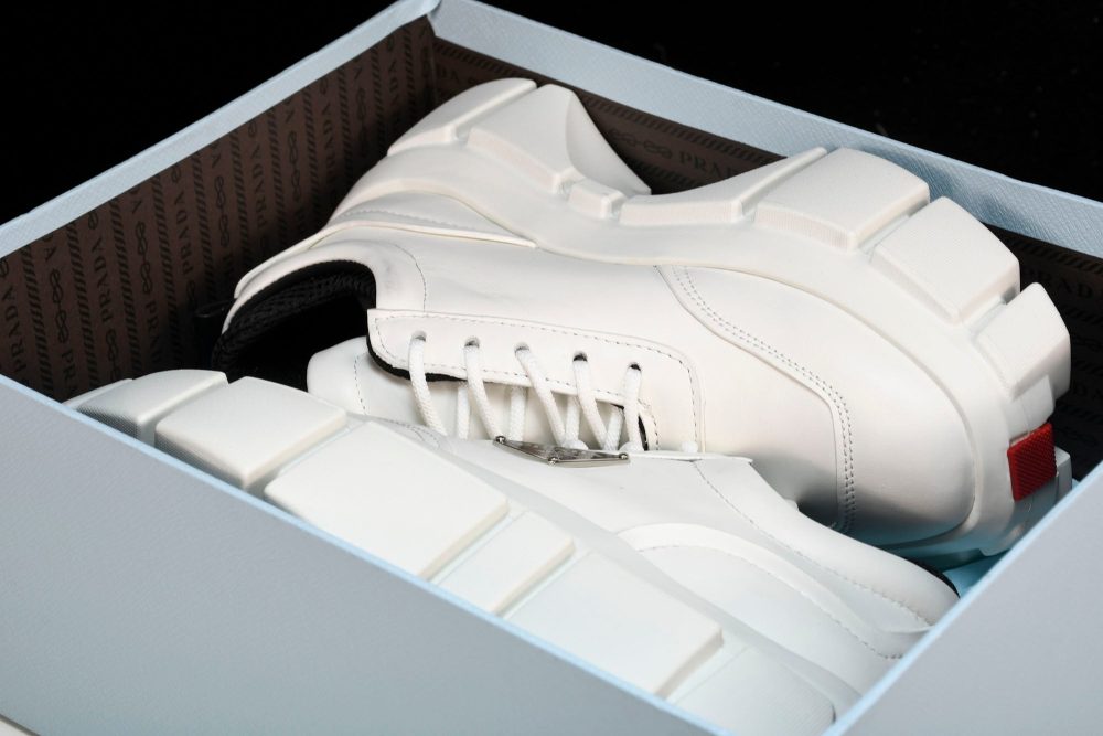 Prada Platform Chunky Sneaker 'Cream' - Image 20