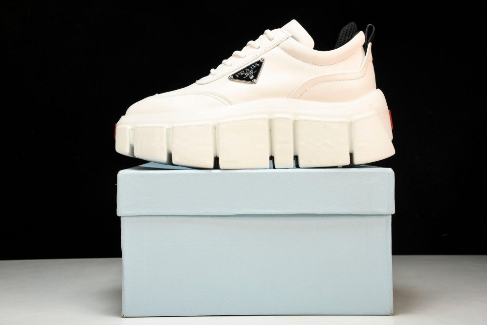 Prada Platform Chunky Sneaker 'Cream' - Image 29