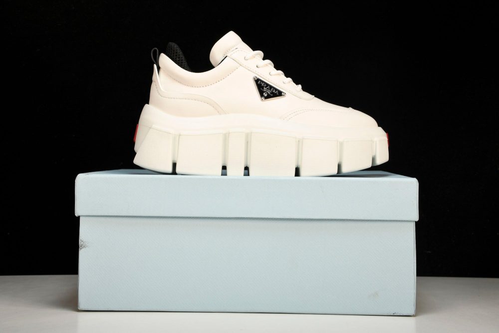 Prada Platform Chunky Sneaker 'Cream' - Image 26