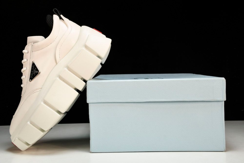 Prada Platform Chunky Sneaker 'Cream' - Image 15