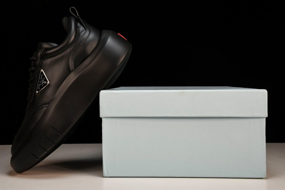 Prada Platform Sneaker 'Black' - Image 19