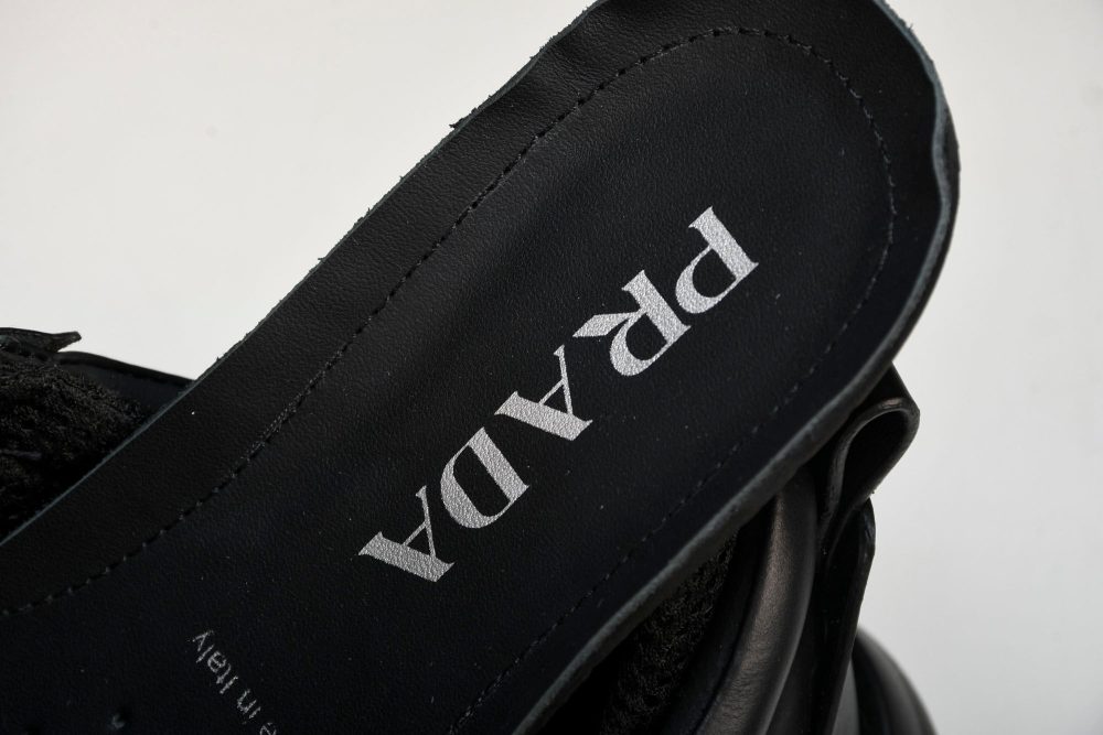 Prada Platform Sneaker 'Black' - Image 13